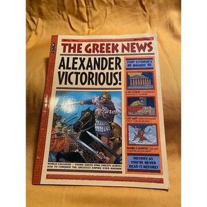 The Greek News by Candlewick Press Ancient Greek History and Culture Home School